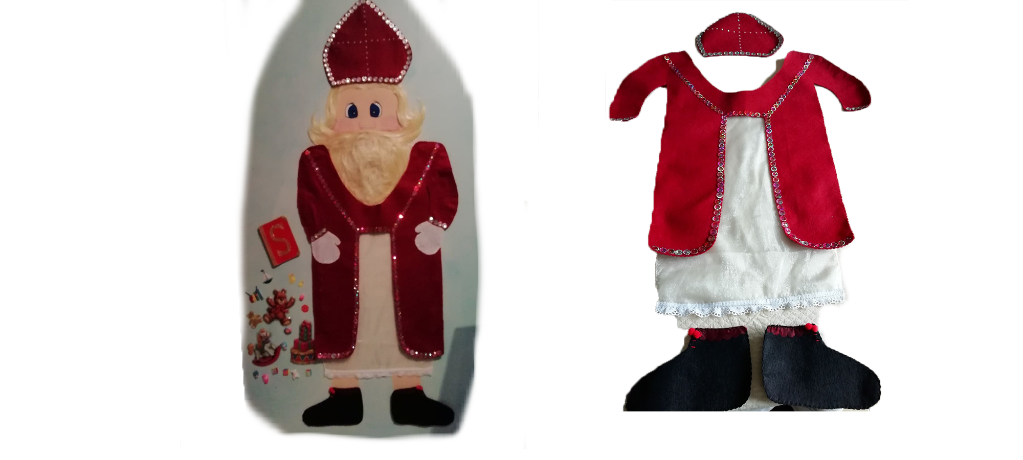Sinterklaas aan-en uitkleden €20